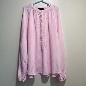 Loft Pink Blouse Size XS
